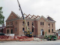 Vernal Temple Under Construction